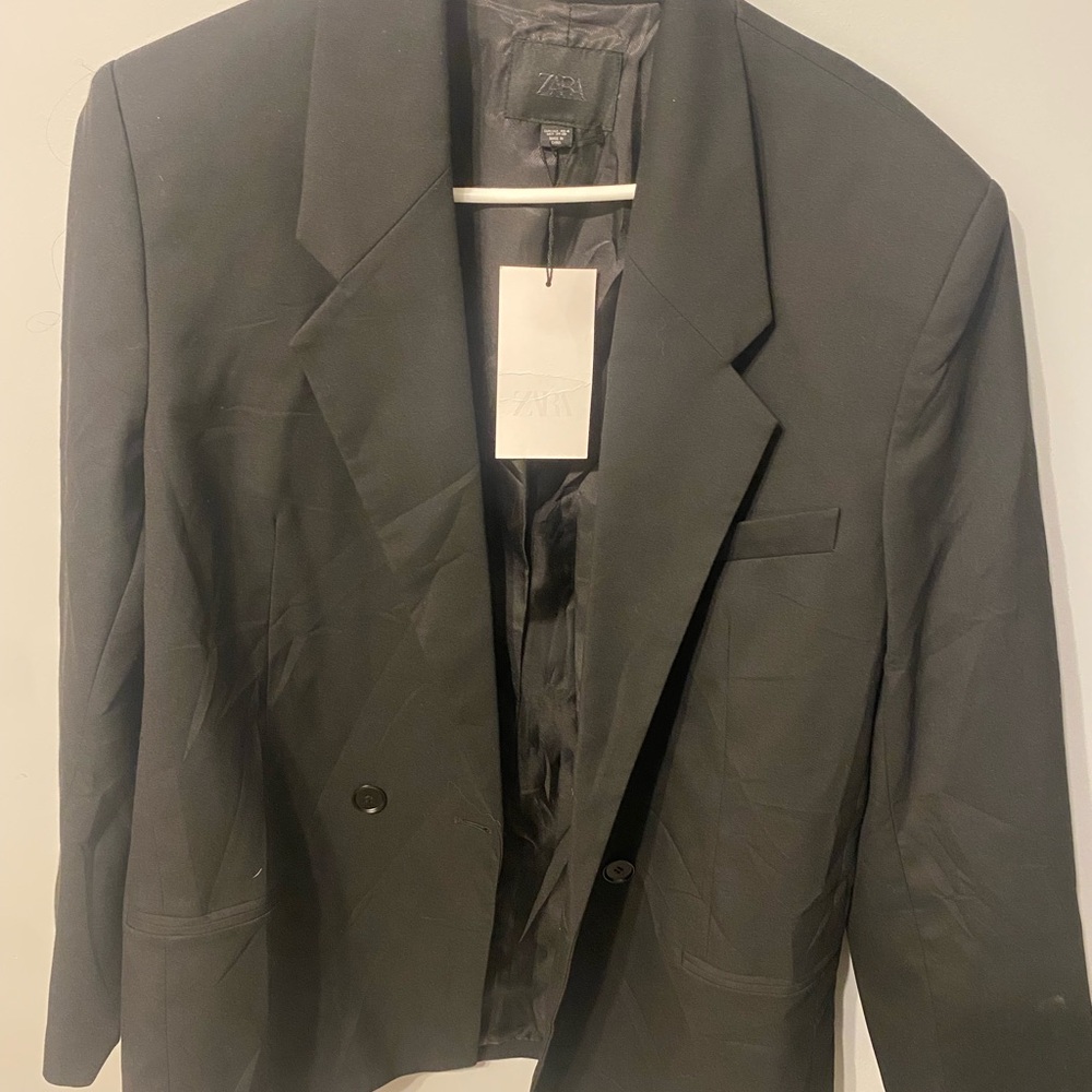 Zara Elegant Black Blazer